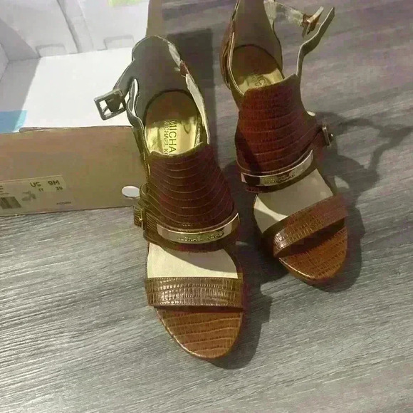 Michael Michael Kors Annalise platform leather - Picture 5 of 5